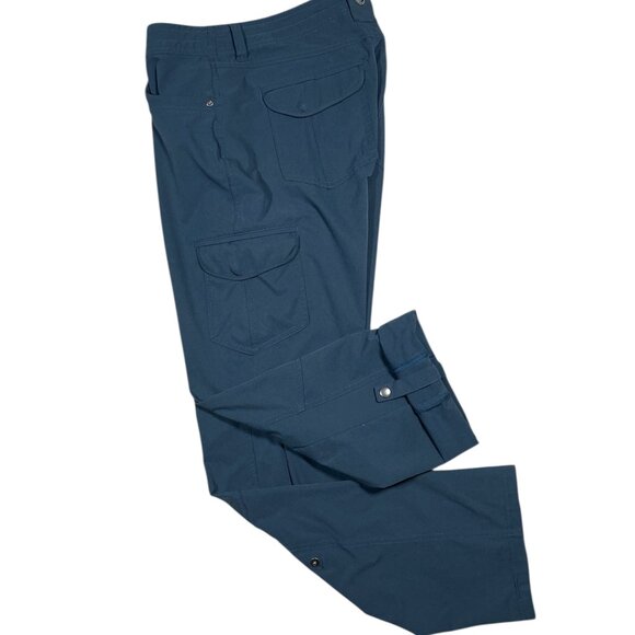 Kuhl Pants - KUHL Women's FreeFlex Roll-Up Pants Blue Rainstorm, Size 6